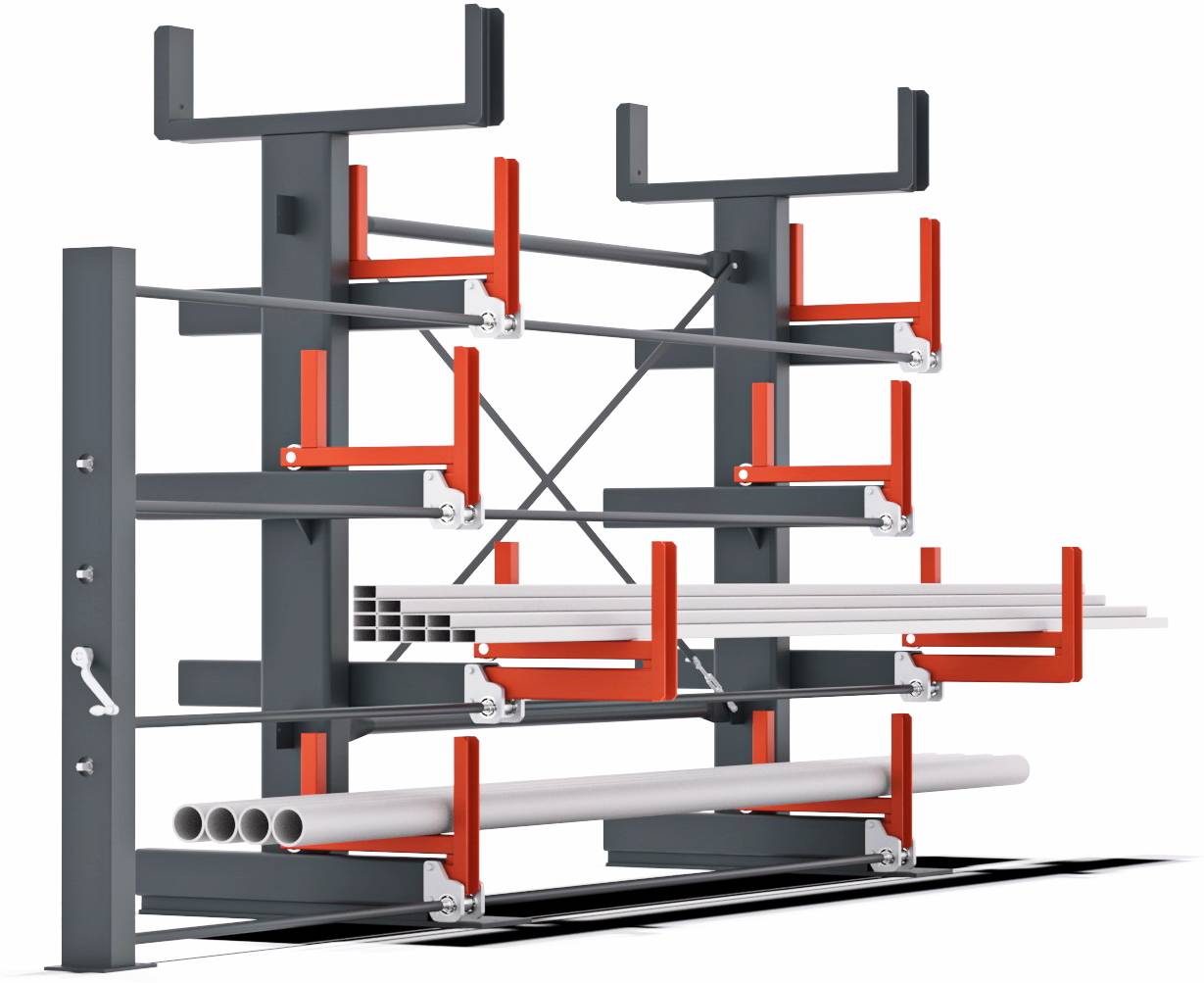 cantilever racking for use of rolling bridges | SHPO